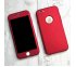 360° kryt Mate silikónový iPhone 6/6S - červený